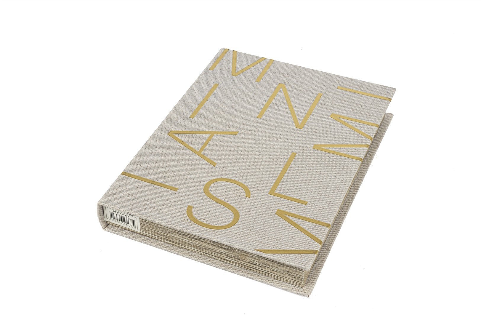 Gold Linen Kitap Kutu 29x22x4cm