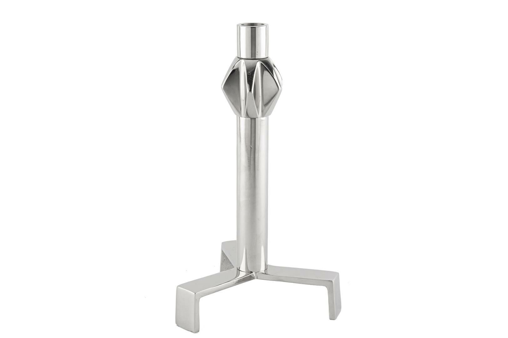 Gümüş Ayaklı Şamdan 16x30cm