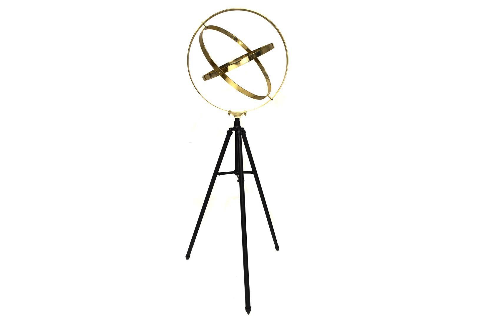 Siyah Gold Çember Dekor Obje 65x60x156cm