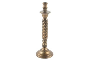 Antik Pirinç Mumluk 16x48cm