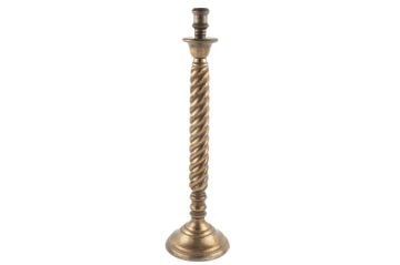 Antik Pirinç Mumluk 19x67cm