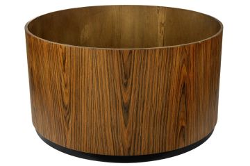 Kahve Ahşap Sandıklı Sehpa 76x43cm