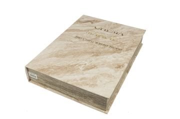 Crema Marfıl Kitap Kutu 46x34x8cm