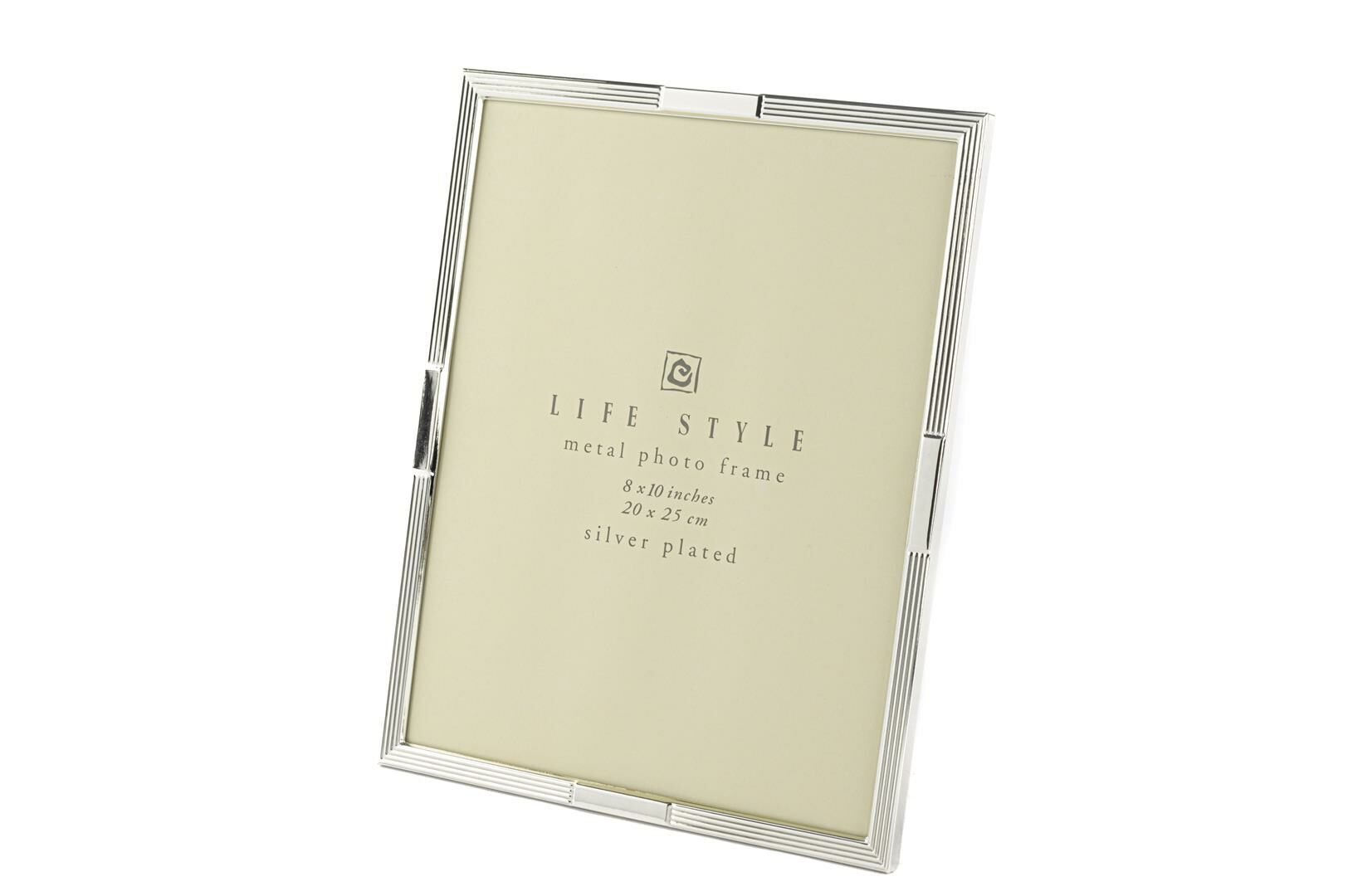 Gümüş Metal Çereve 20x25cm