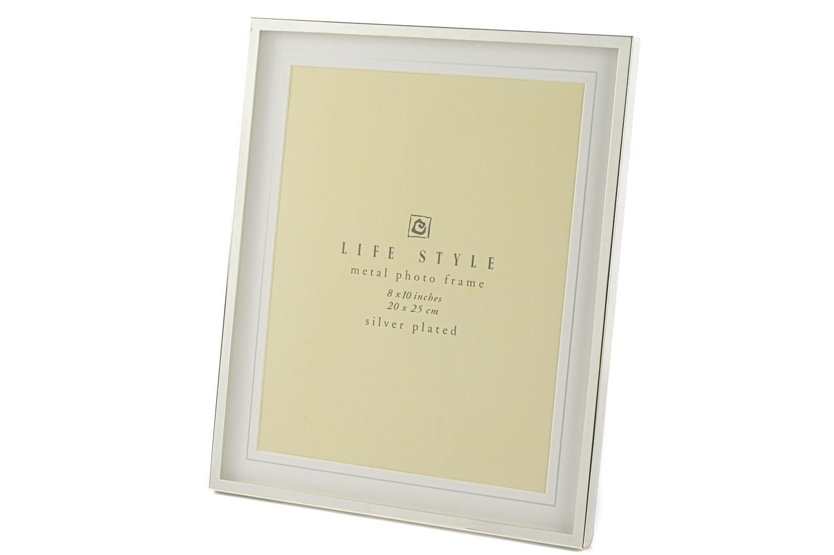 Gümüş Metal Çereve 20x25cm