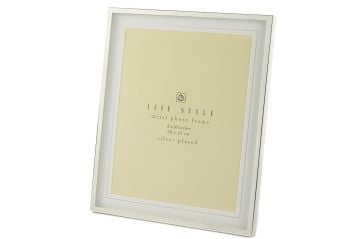 Gümüş Metal Çereve 20x25cm