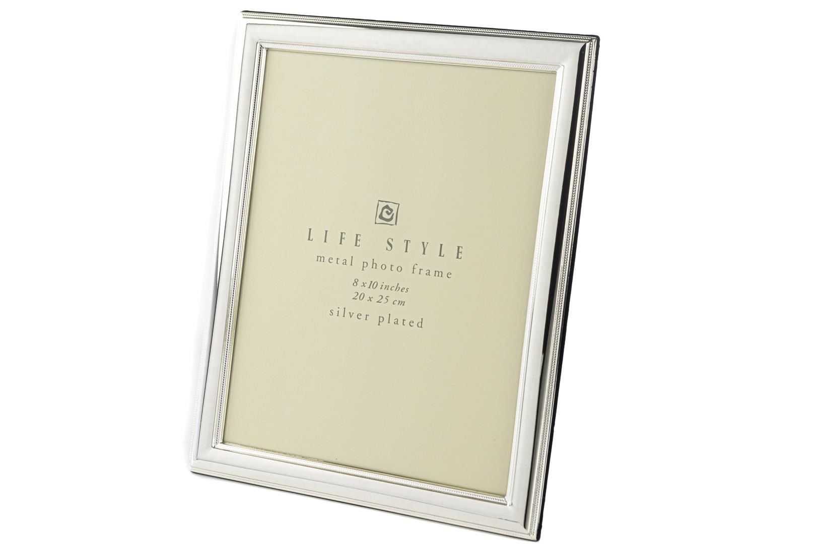 Gümüş Metal Çereve 20x25cm