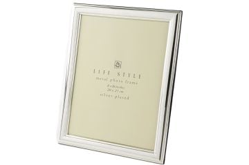 Gümüş Metal Çereve 20x25cm