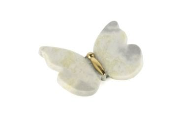 Yeşil Dekoratif Mermer Kelebek 20x15x4cm