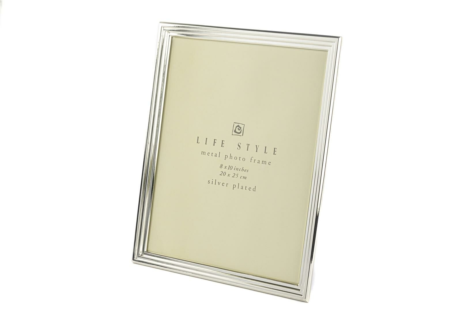Gümüş Metal Çereve 20x25cm