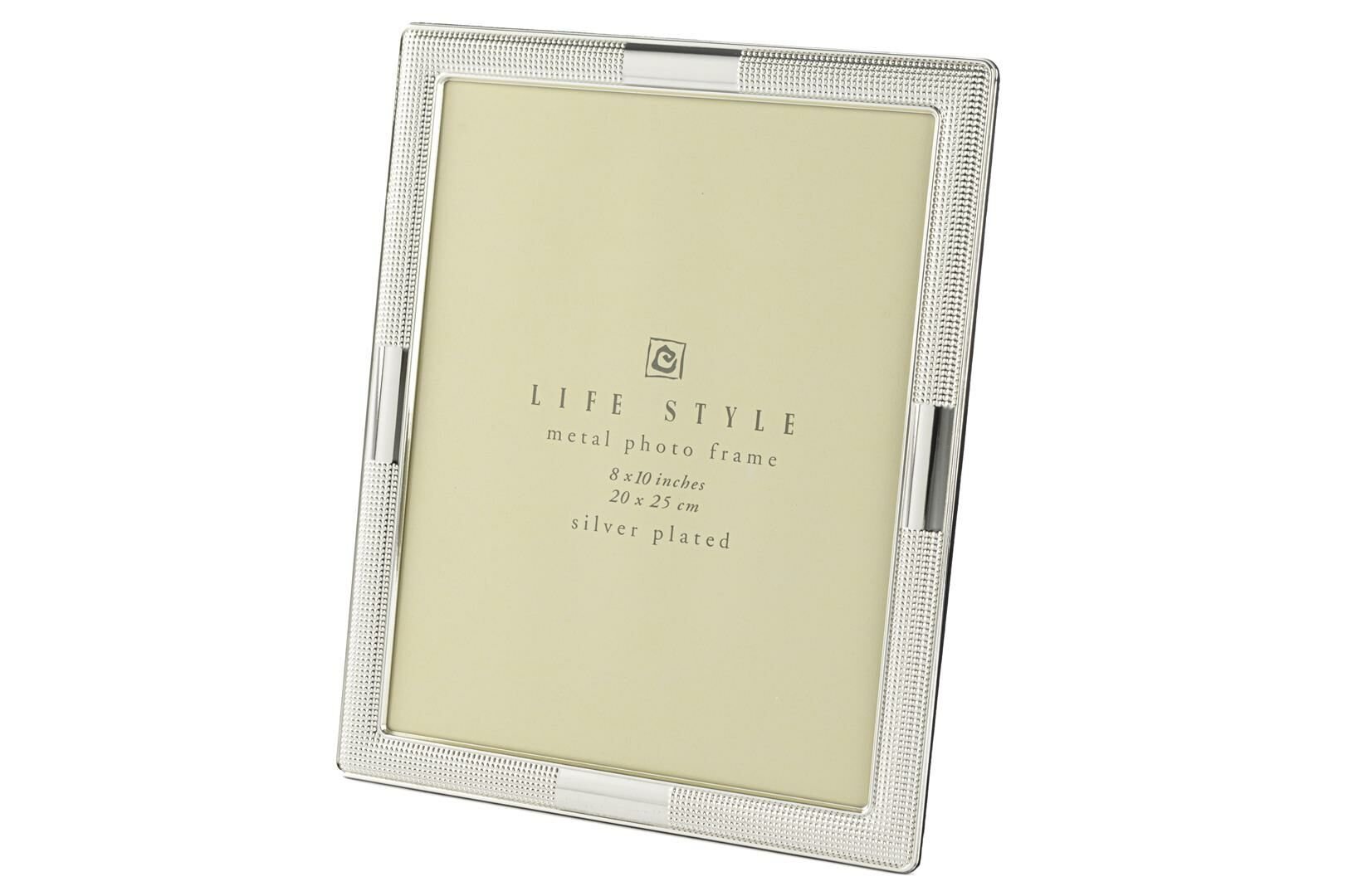 Gümüş Metal Çereve 20x25cm