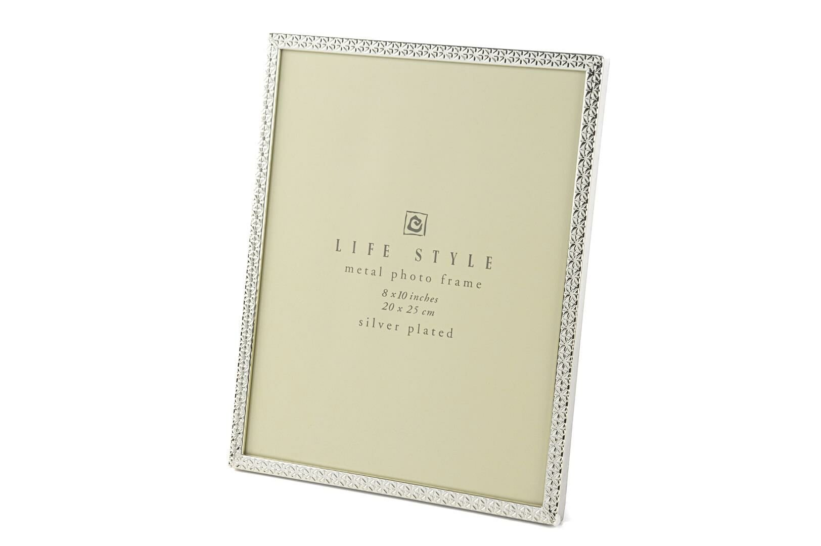 Gümüş Metal Çereve 20x25cm