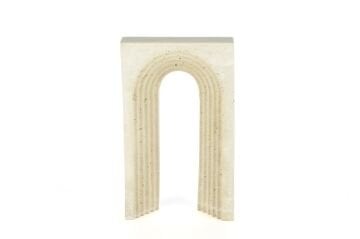 Krem Dekoratif Mermer Obje 15x25cm