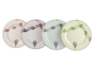 Lavander 4lü Pasta Tabağı 21cm