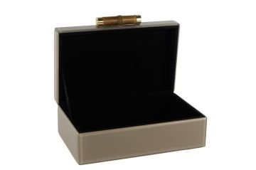 Cappuccıno Bambu Saplı Kutu 26x18x10cm