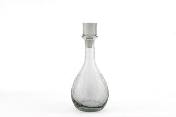 Desenli Cam Karaf 11x28cm