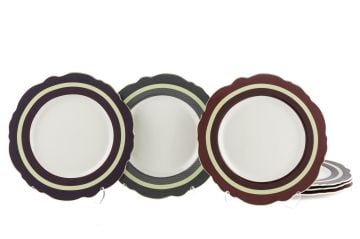 Romantic 6lı Pasta Tabağı 21cm