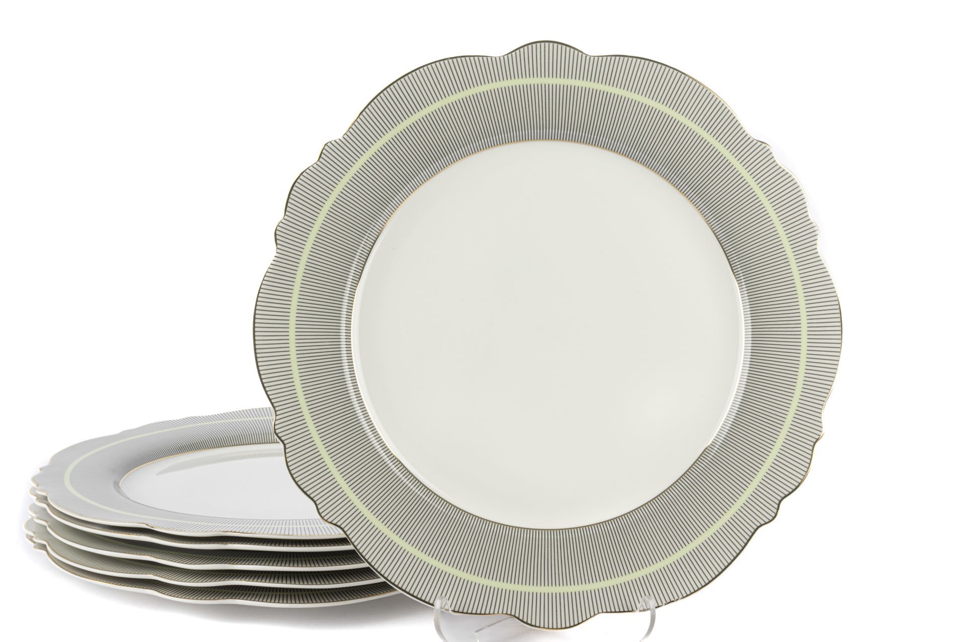 Grey 6lı Servis Tabağı 27cm