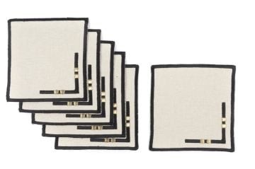 Bambu 6lı bardak altlığı