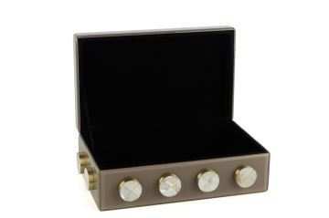 Cappucıno Sedefli Booble Kutu 27x17x11cm