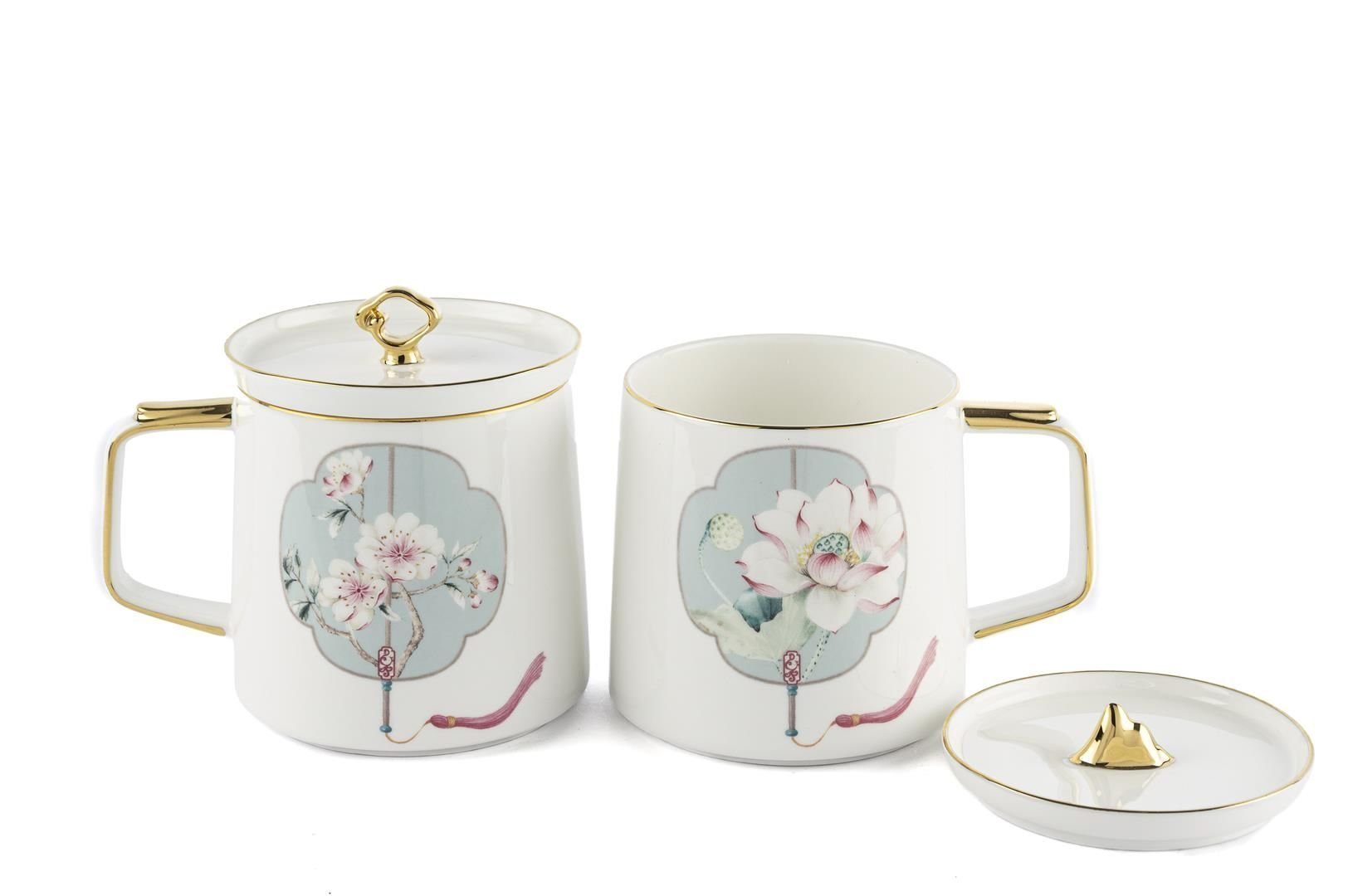 Rosita 2li Kapaklı Kupa Seti 420cc