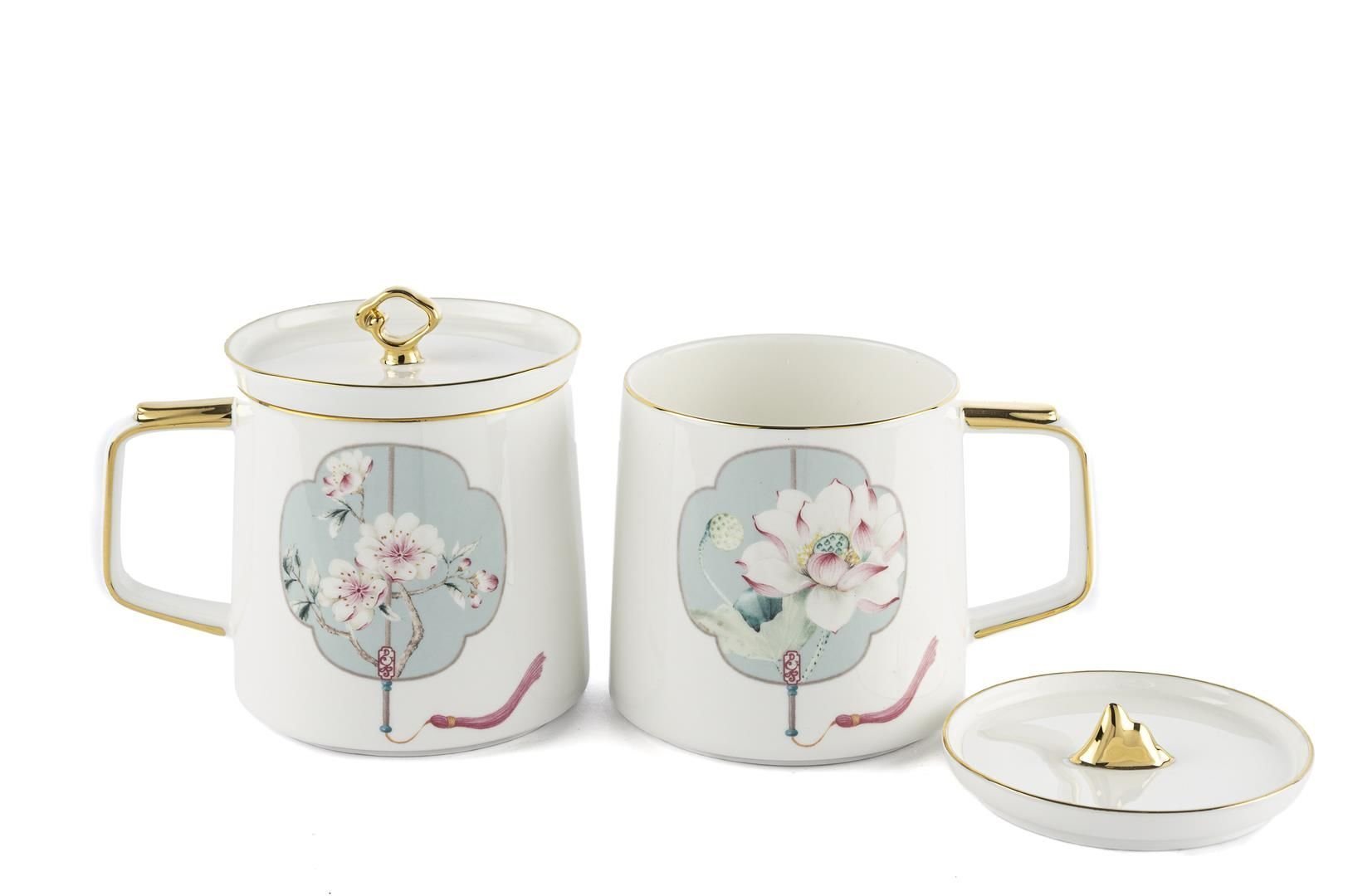 Rosita 2li Kapaklı Kupa Seti 420cc