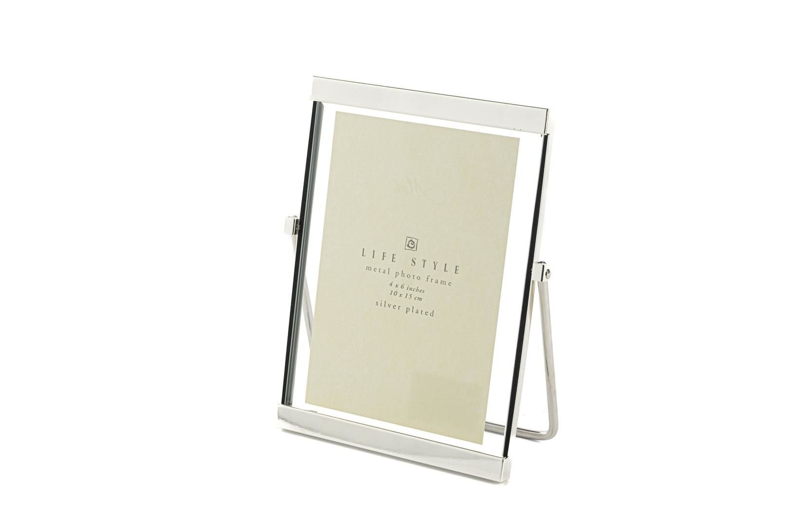 Gümüş Metal Cam Çerçeve 10x15cm