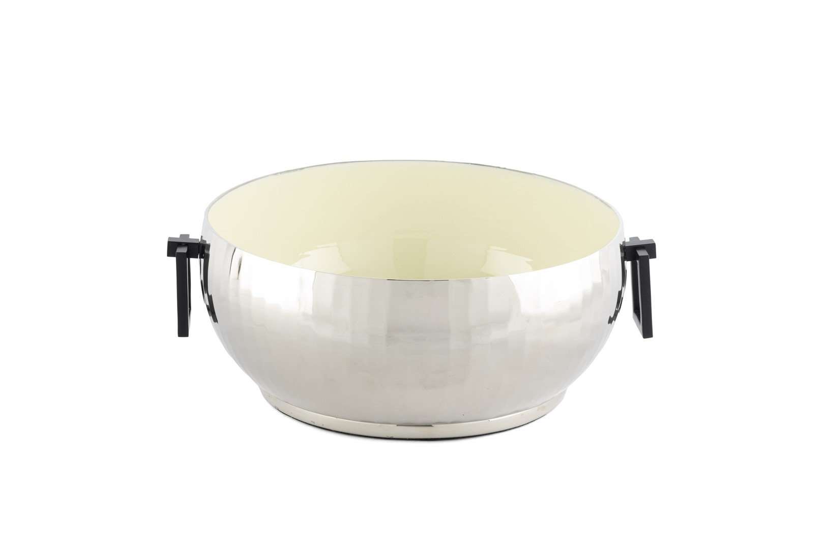 Silver Mat Siyah Kulplu Dek Kase 24x12cm