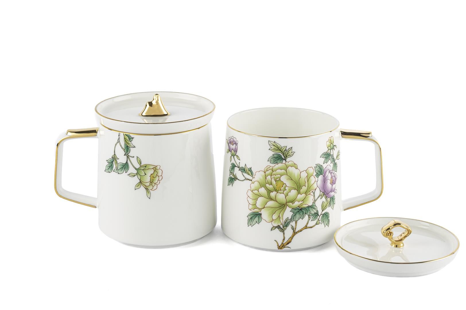 Glory 2li Kapaklı Kupa Seti 420cc