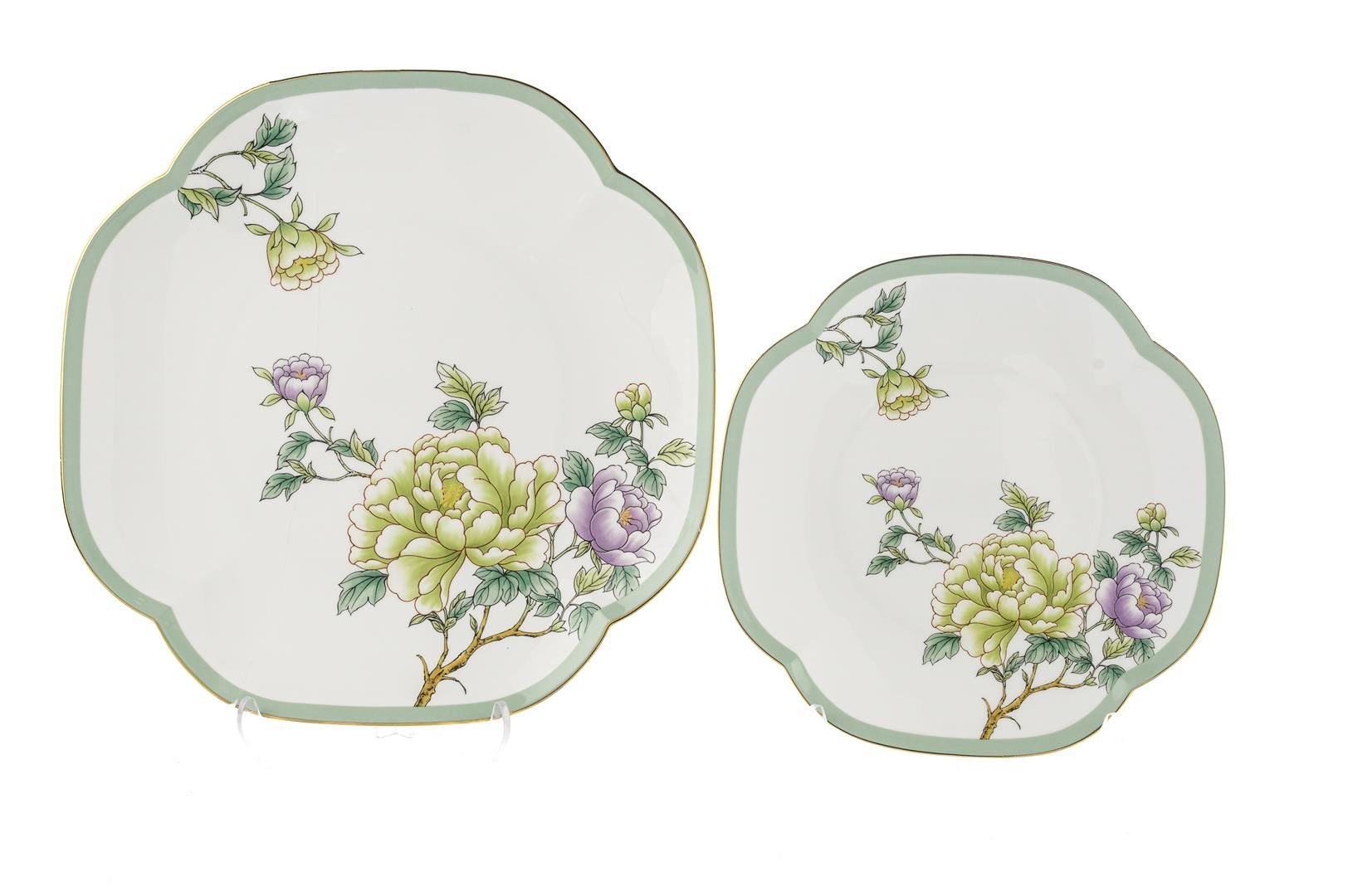 Glory 4 Parça Set 2li Pasta 19cm ve 2li Servis Tabağı 25cm
