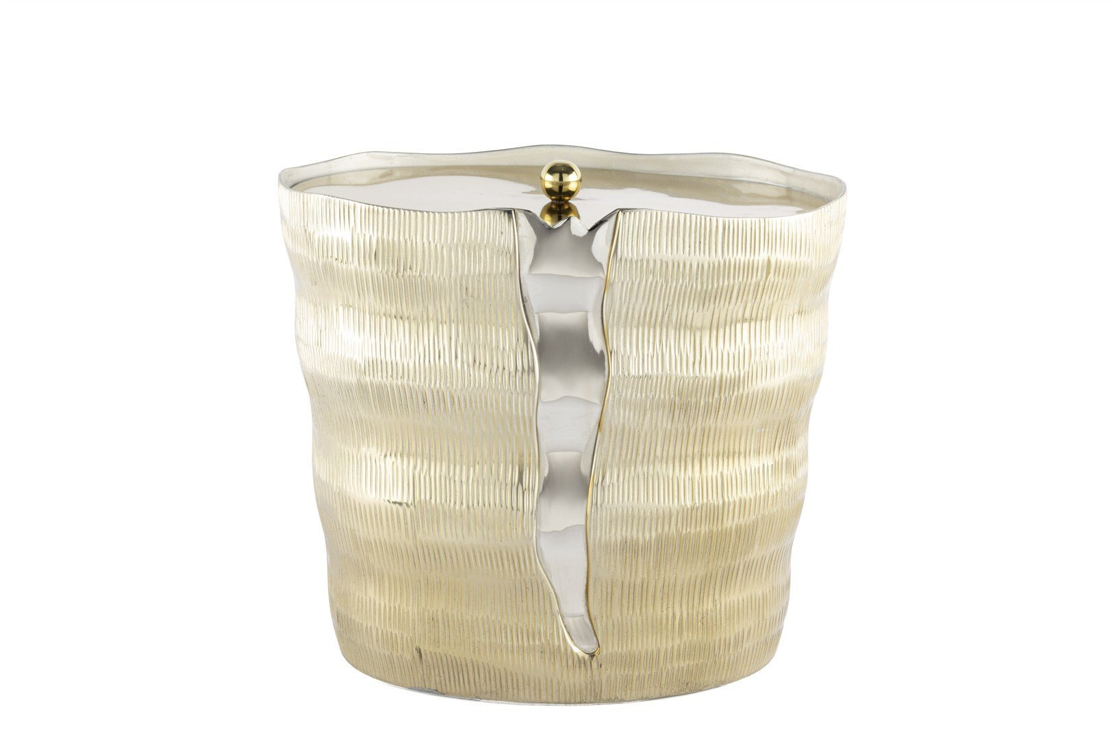 Gold Çöp Kovası 29x2x128cm