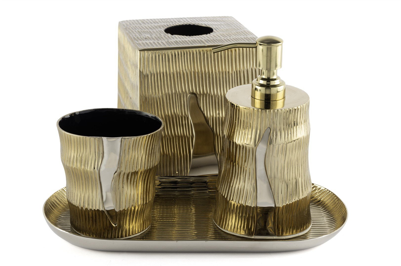 Gold Banyo Seti 30x15x20cm