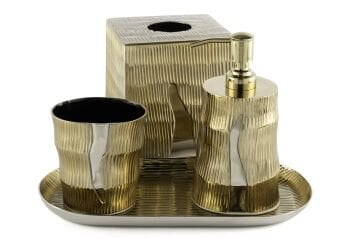 Gold Banyo Seti 30x15x20cm