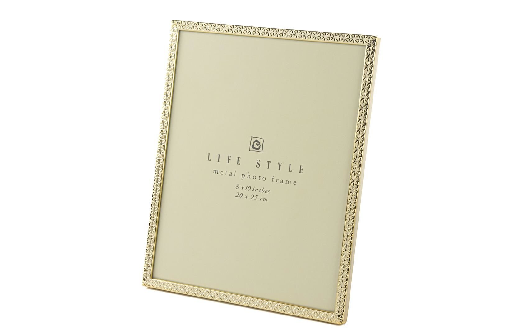 Gold Metal Çereve 20x25cm