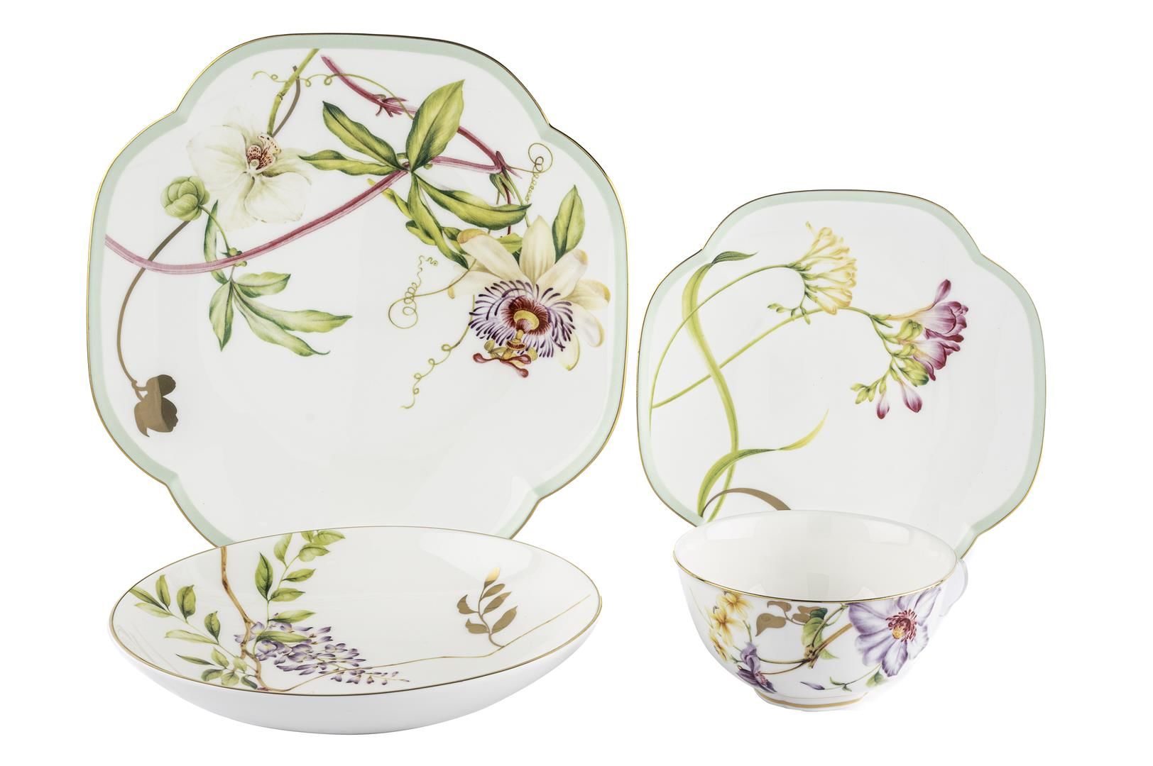 Happily 24 Parça Yemek Takımı