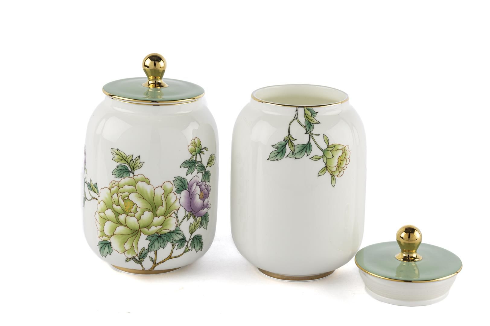 Glory 2li Kapaklı Kavanoz 10x16cm