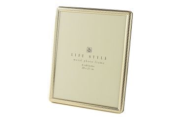 Gold Metal Çereve 20x25cm