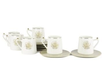 Rosaria 6lı Çay Fincan Seti 220ml
