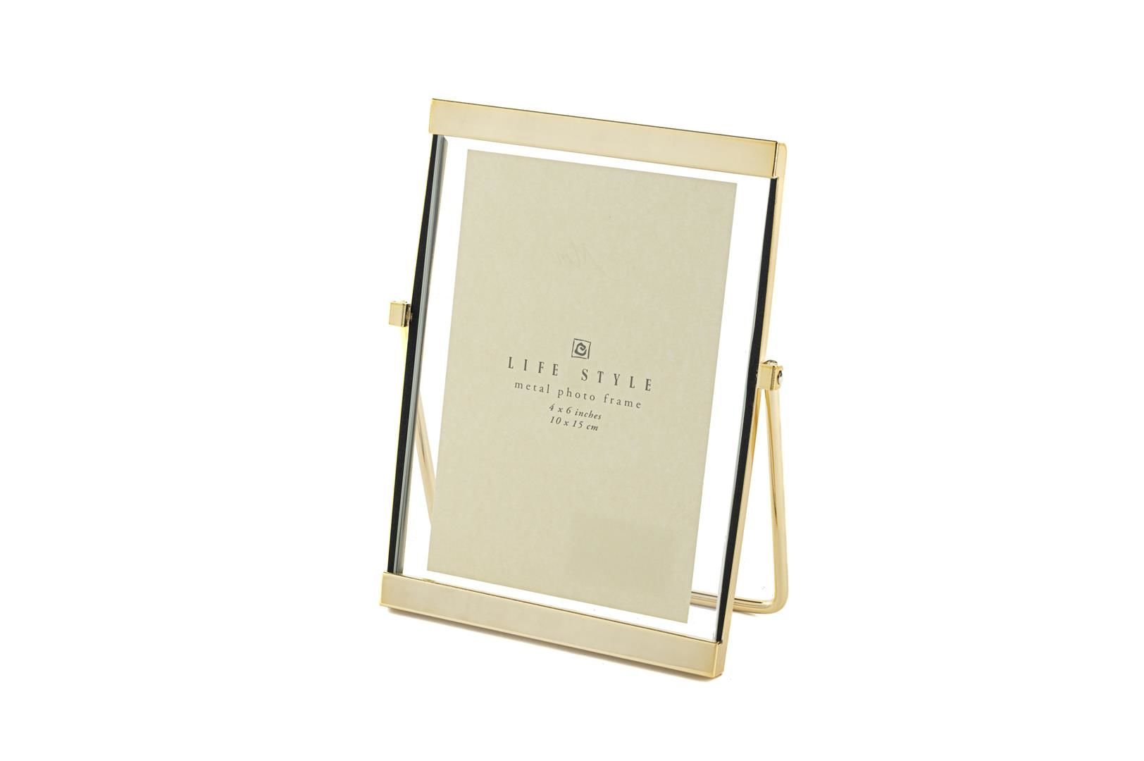 Gold Metal Cam Çerçeve 10x15cm