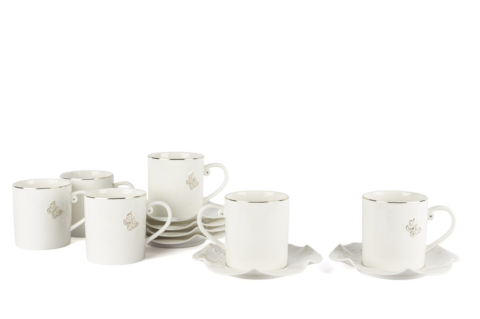 Papiliora 6lı Çay Fincan Seti 220ml