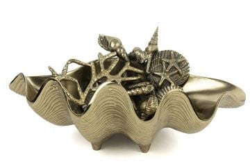 Gold Marine Dekorlu Şişe Tutucu 40x27x17cm