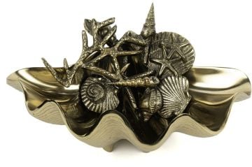 Gold Marine Dekorlu Şişe Tutucu 37x26x15cm