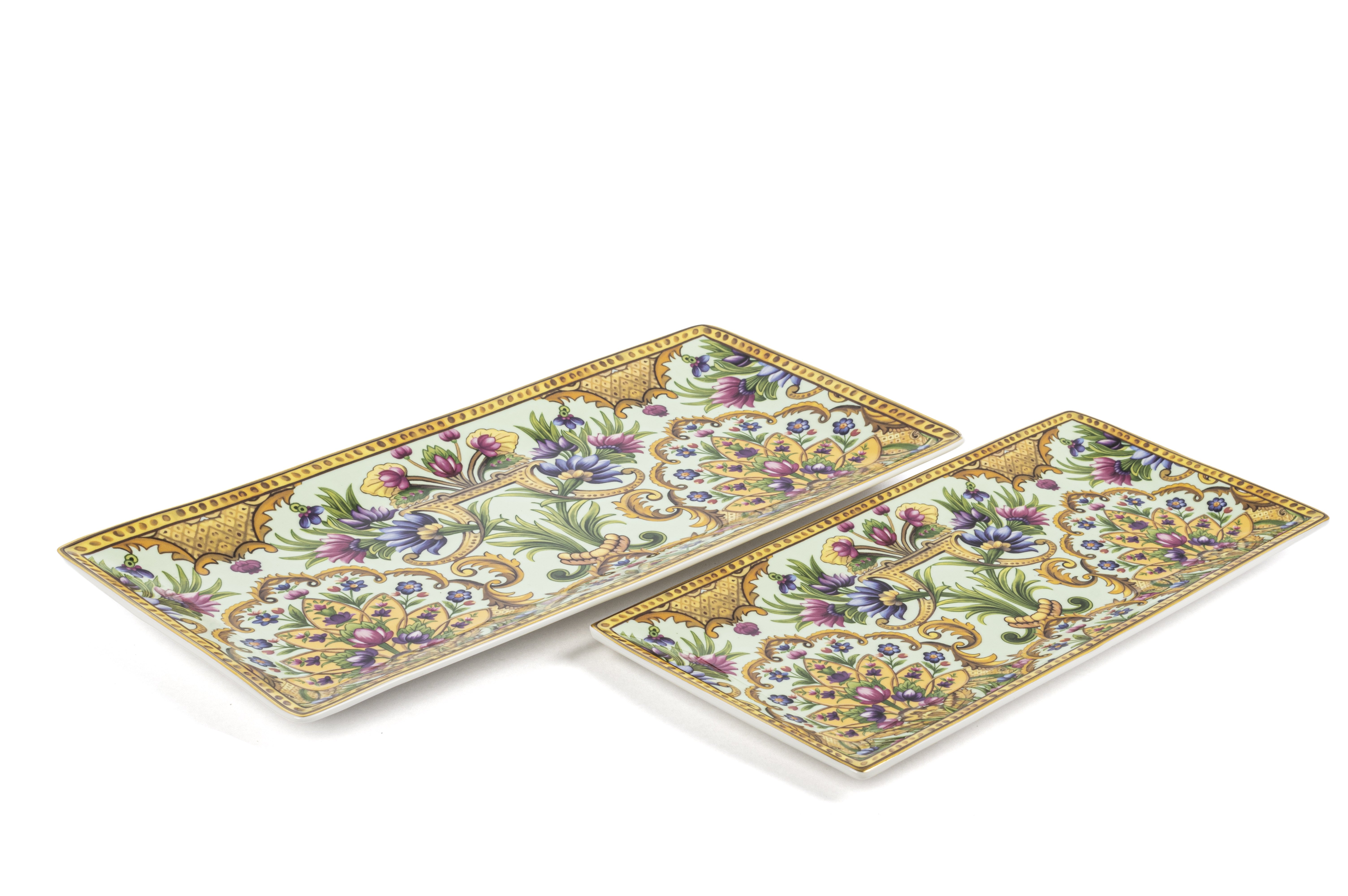 The Florentine 2li Sunum Tabağı 25x13cm 31x16cm