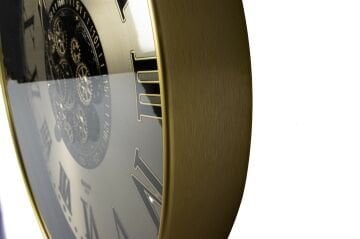 Gold Antik Duvar Saati 60x8cm