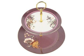 Magenta 2 Katlı Servis 27x24cm