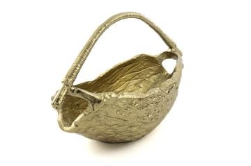 Gold Leaf Dekor Metal Kase 52x18x25cm