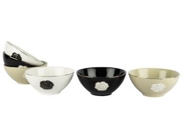 Rosaria 3 Asorti 6lı Kase 14cm
