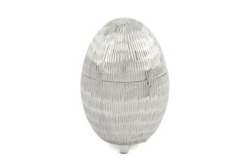 Saige Gümüş Yeşil Egg Kutu 13x20cm