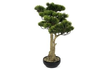 Uzun Pine Tree Yapay Bonsai Ağacı 41x54cm