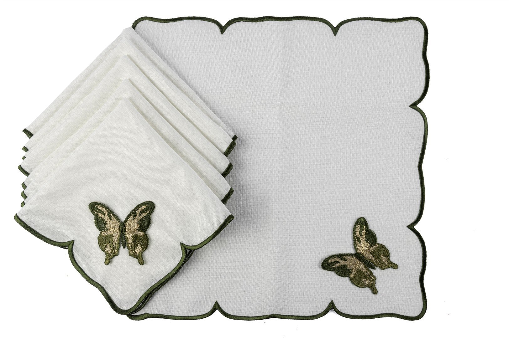 Nicole Yeşil 6lı Peçete 40x40